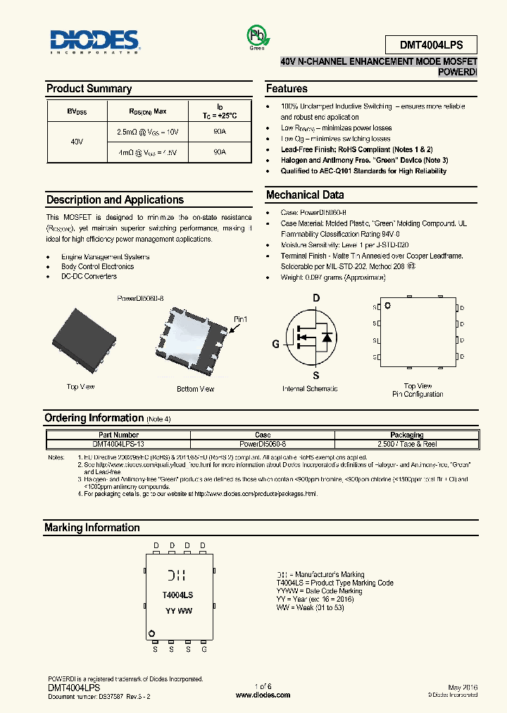 DMT4004LPS_8781473.PDF Datasheet