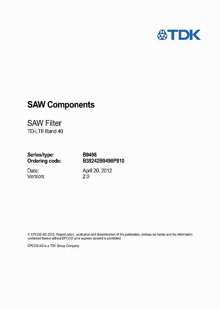 B39242B9498P810_8785733.PDF Datasheet