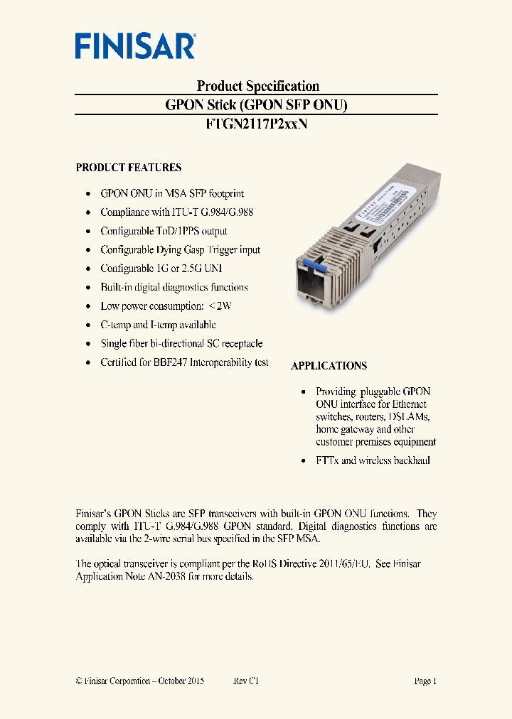 FTGN2117P2TAN_8810074.PDF Datasheet