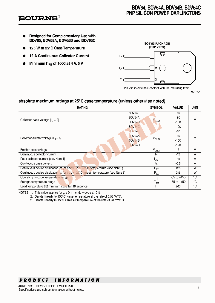 BDV64_8810141.PDF Datasheet