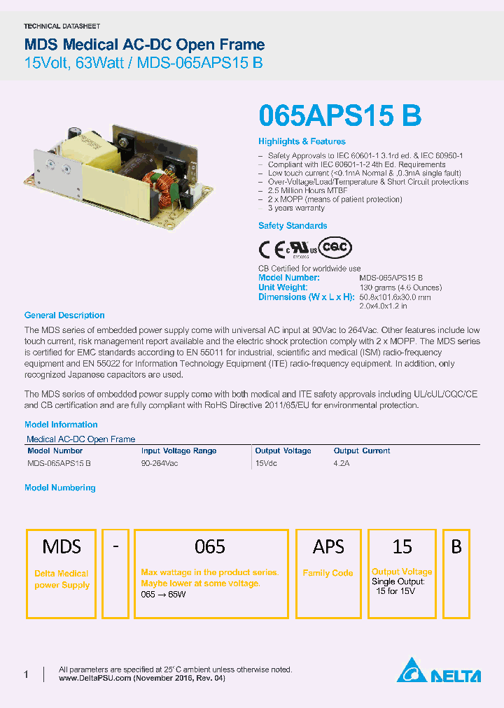 MDS-065APS15-B_8812594.PDF Datasheet