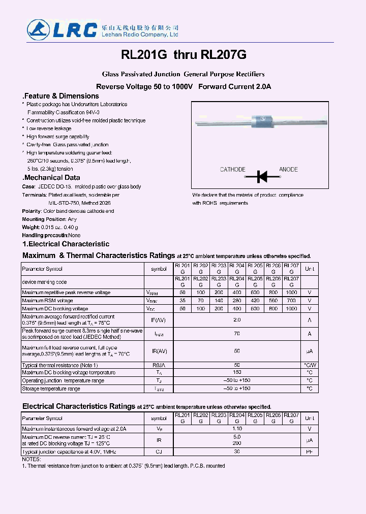 RL205G_8820300.PDF Datasheet