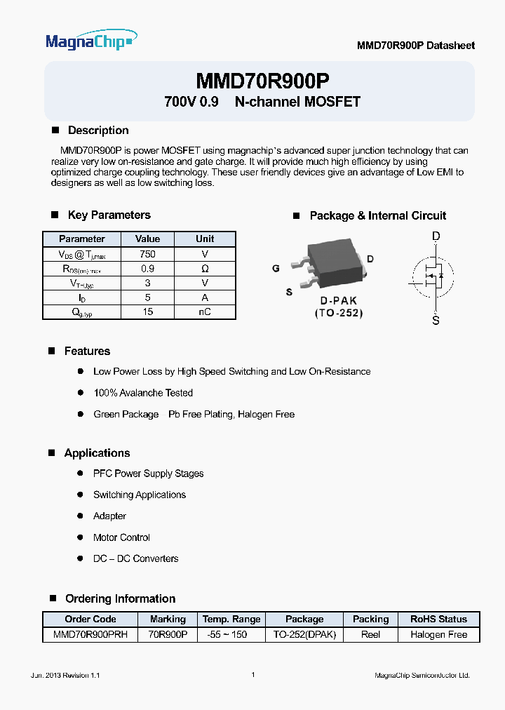 MMD70R900P_8827565.PDF Datasheet