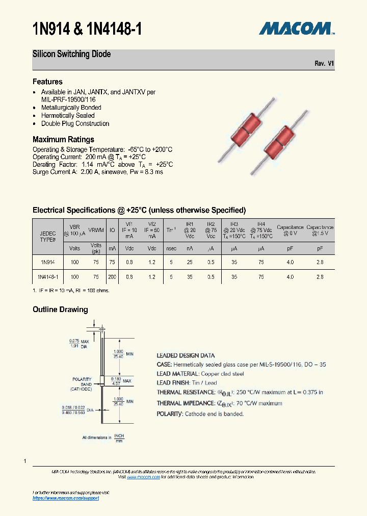 1N4148-1_8830132.PDF Datasheet