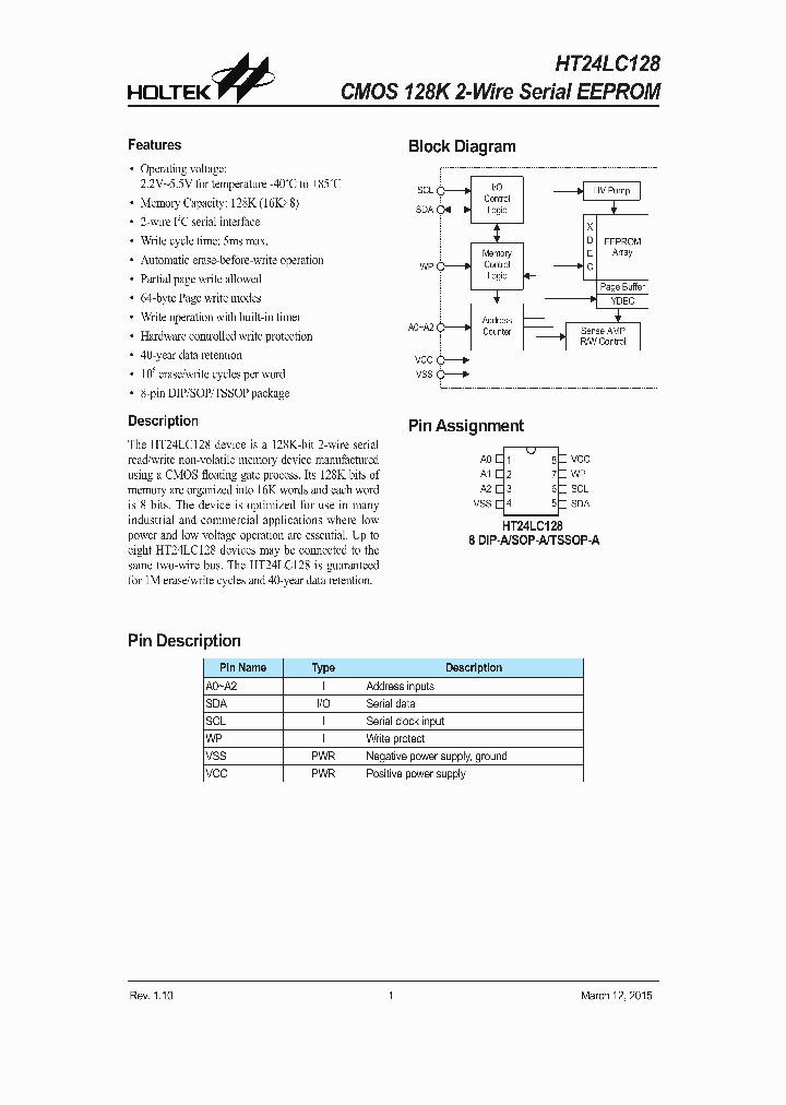 HT24LC128_8840387.PDF Datasheet