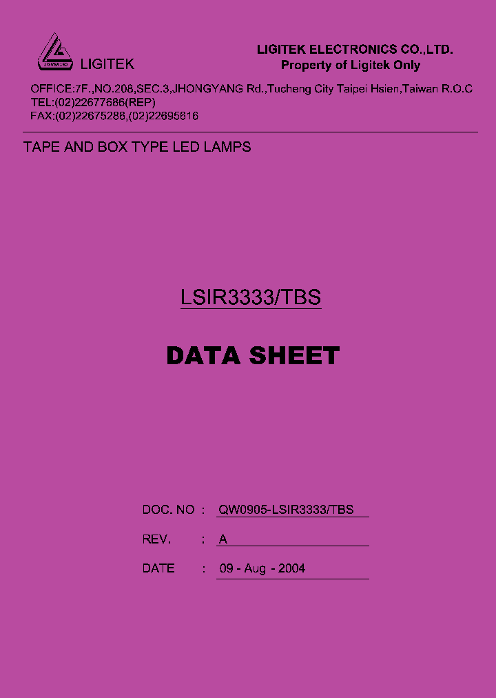 LSIR3333-TBS_8844676.PDF Datasheet