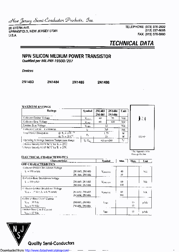 2N1484_8855422.PDF Datasheet