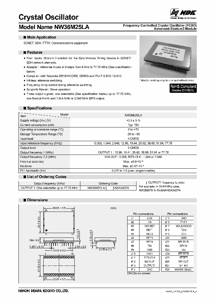 NW36M25LA-14_8846964.PDF Datasheet