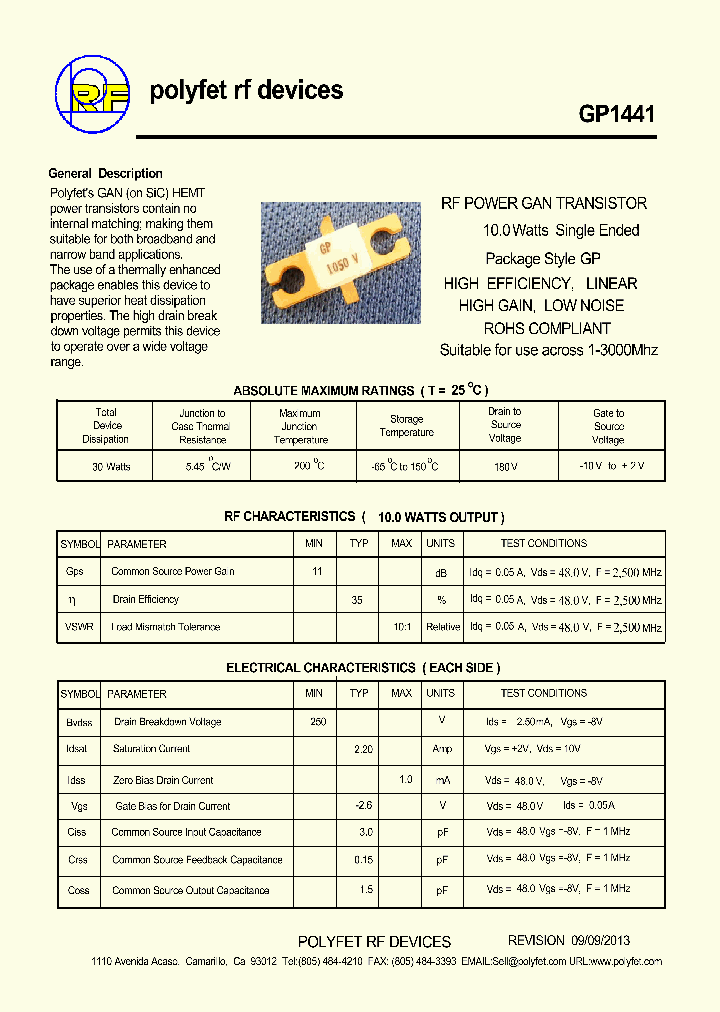 GP1441_8850505.PDF Datasheet