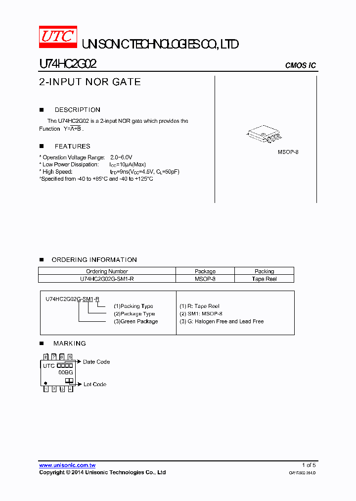 U74HC2G02-15_8857337.PDF Datasheet