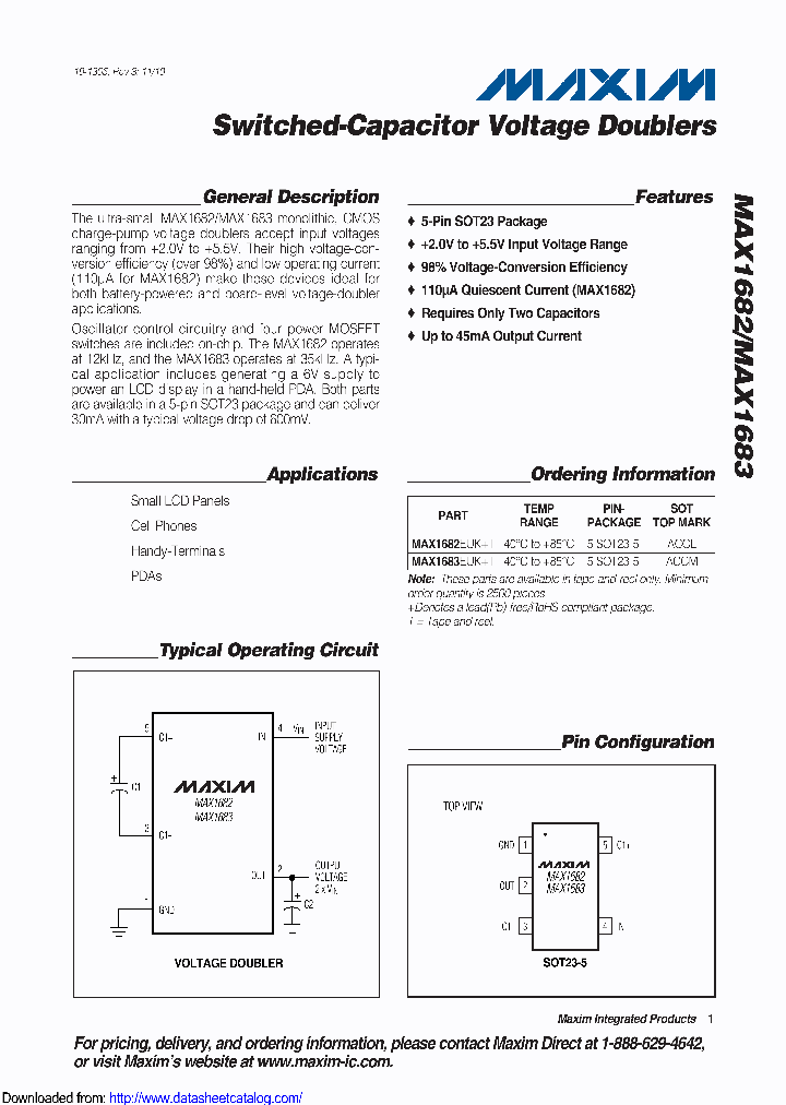 MAX1682EUKT_8860036.PDF Datasheet