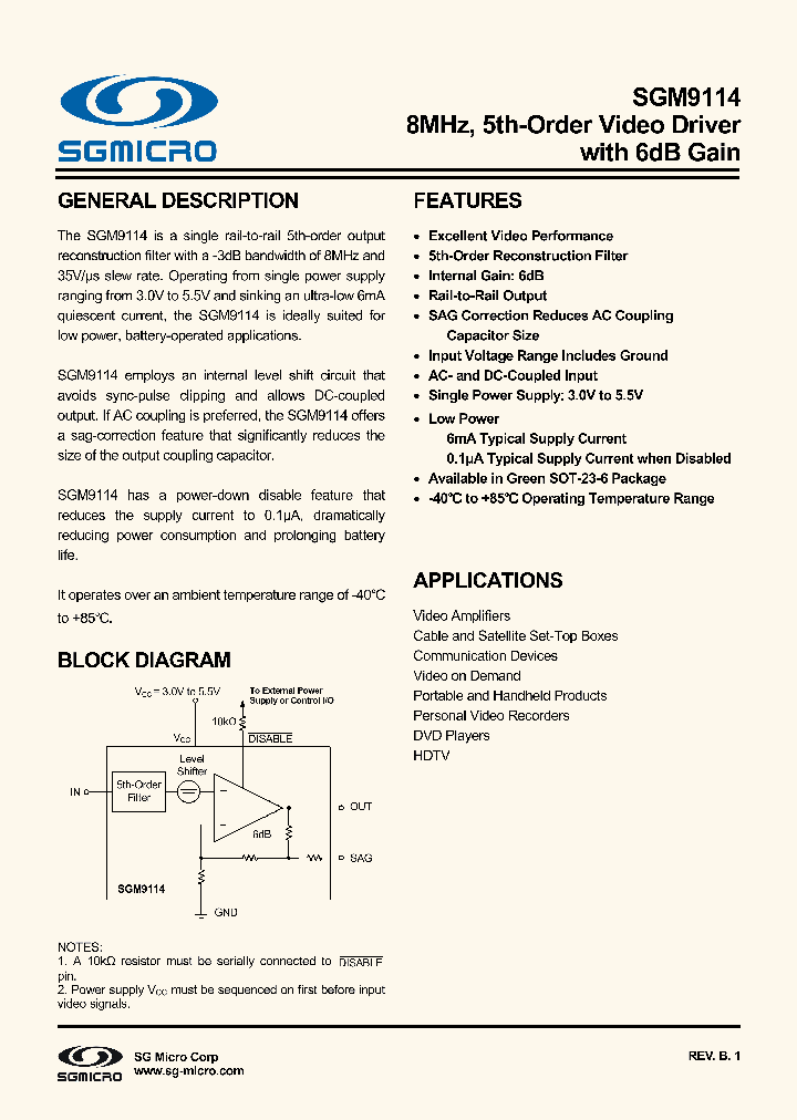 SGM9114_8863518.PDF Datasheet