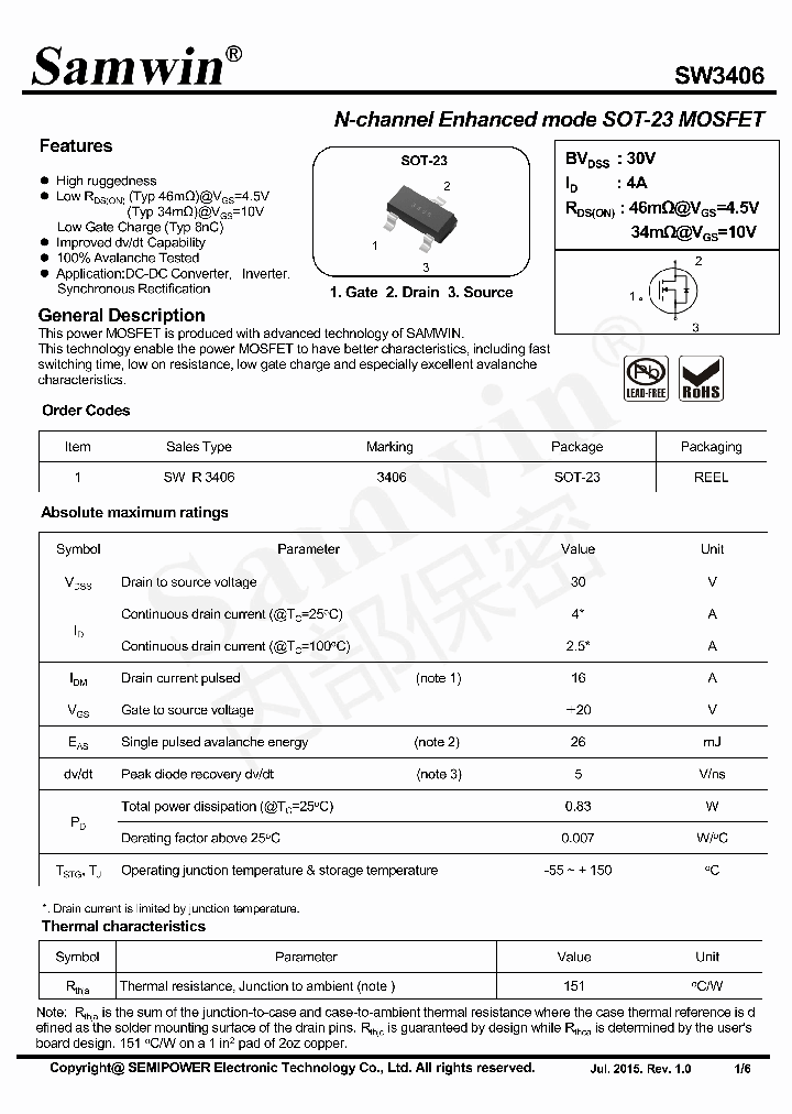 SW3406_8863798.PDF Datasheet