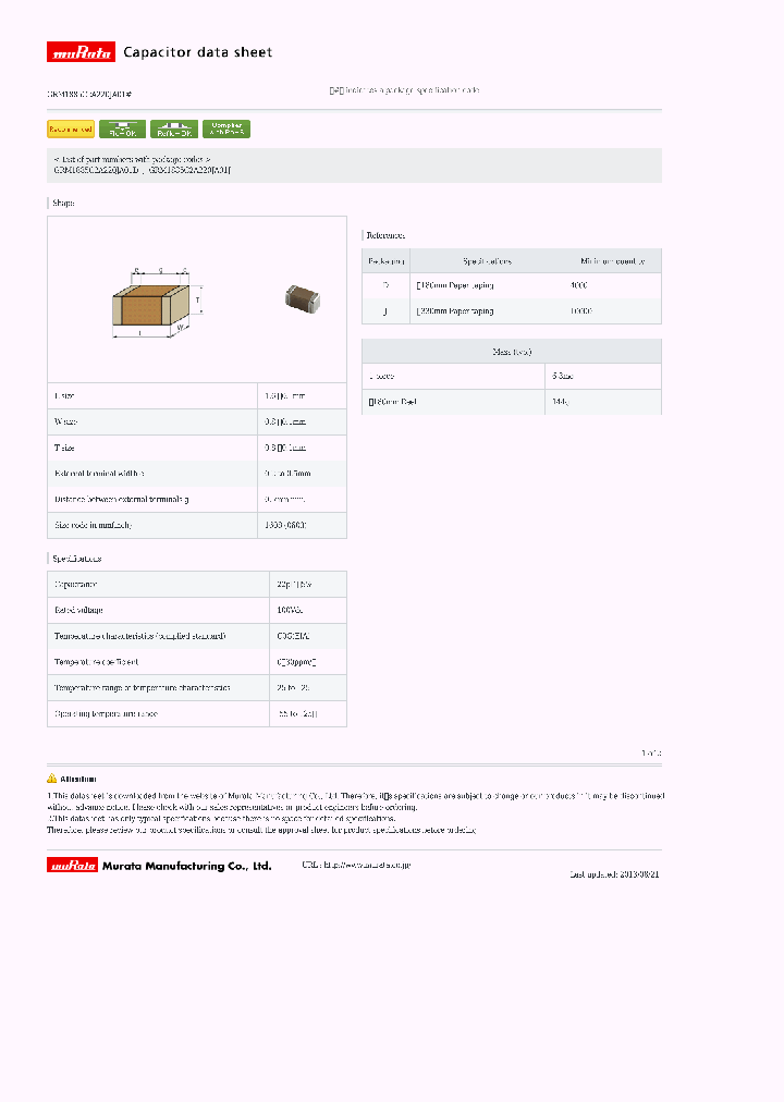 GRM1885C2A220JA01D_8865979.PDF Datasheet
