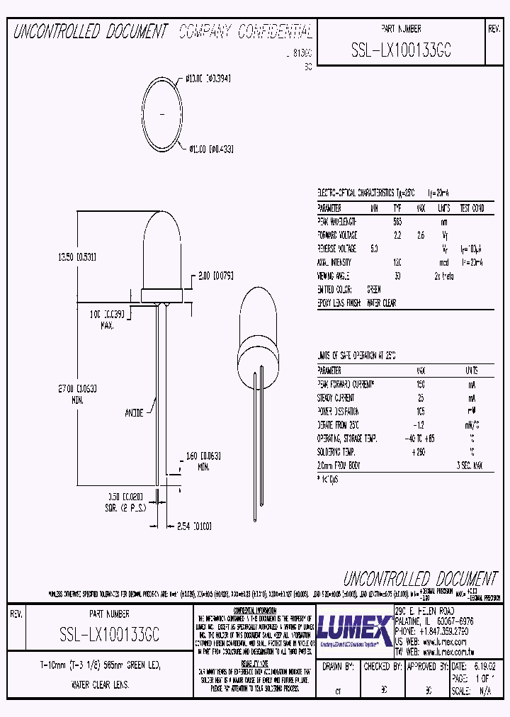 SSL-LX100133GC_8867120.PDF Datasheet