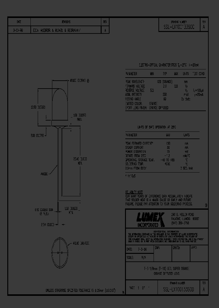 SSL-LX100133SOD_8867131.PDF Datasheet