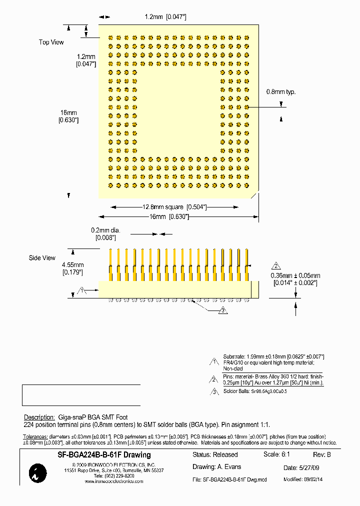 SF-BGA224B-B-61F_8868912.PDF Datasheet