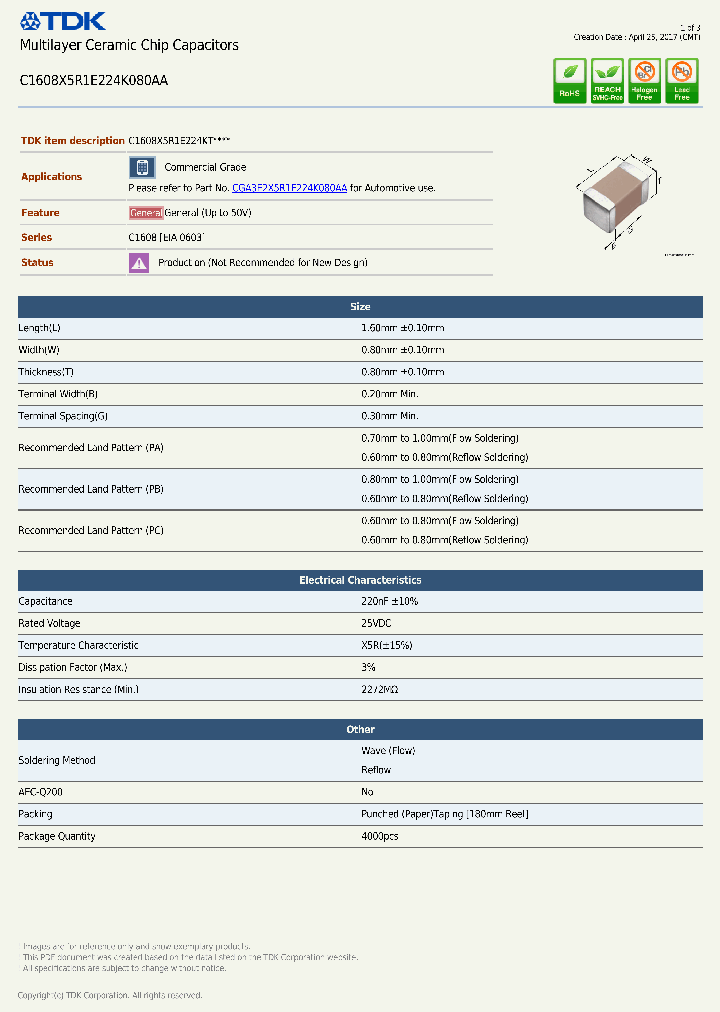 C1608X5R1E224K080AA-17_8870631.PDF Datasheet