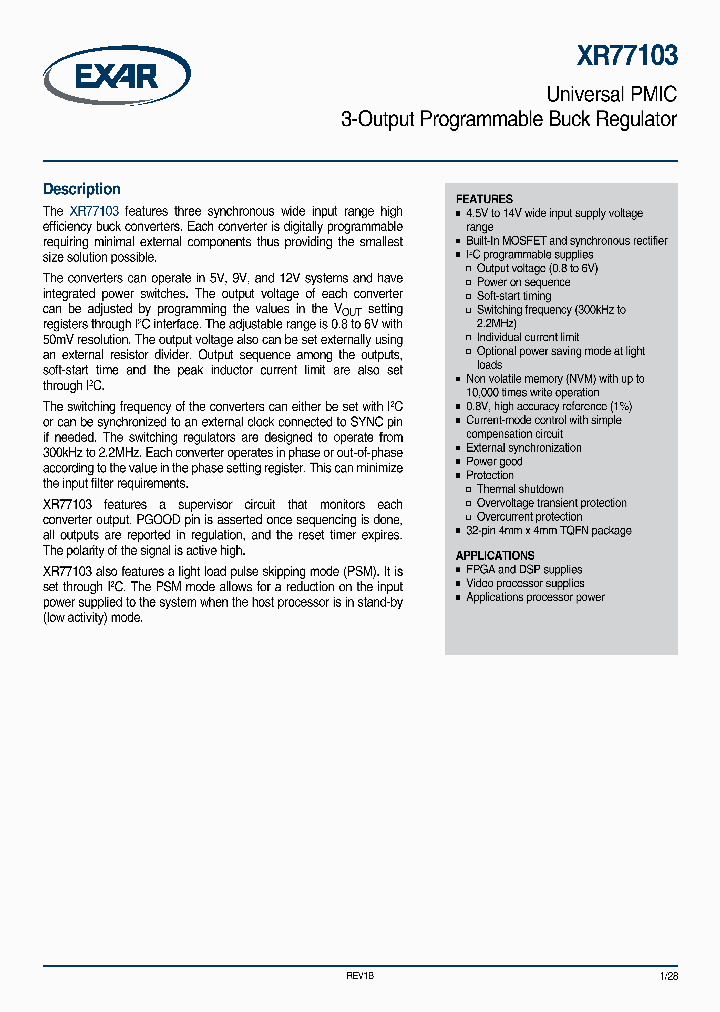 XR77103EVB-DEMO-1_8871547.PDF Datasheet