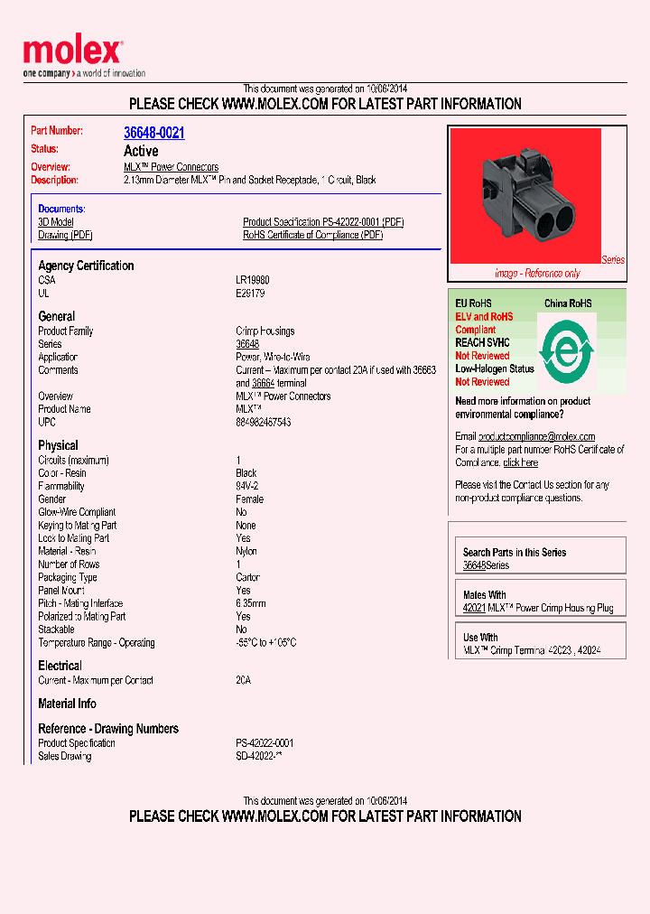 36648-0021_8872345.PDF Datasheet