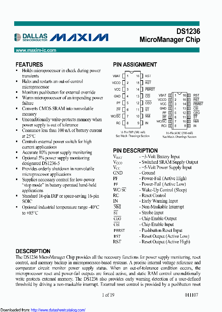 DS1236N-5_8873799.PDF Datasheet