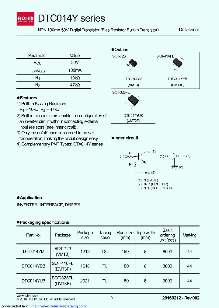DTC014YUBTL_8874638.PDF Datasheet