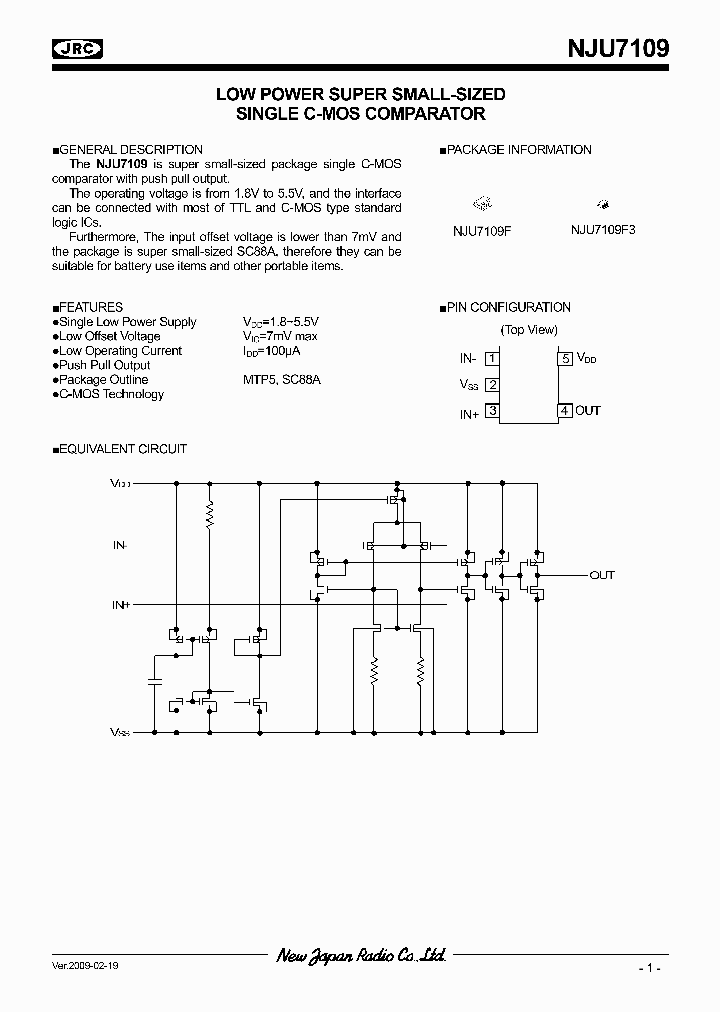 NJU7109_8874855.PDF Datasheet