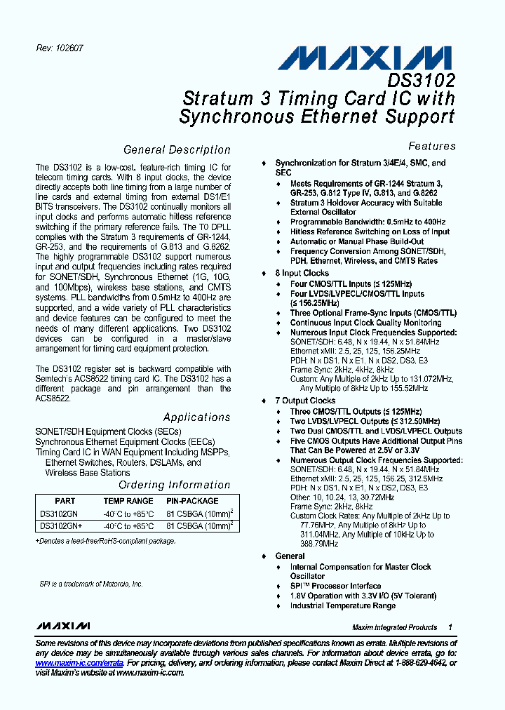 DS3102GN_8880017.PDF Datasheet