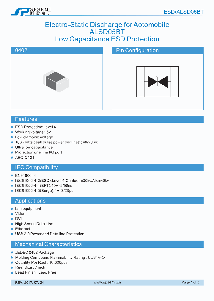 ALSD05BT_8880547.PDF Datasheet