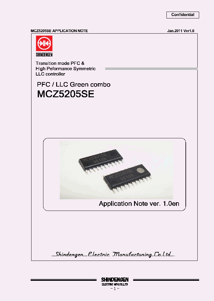 MCZ5205SE_8884633.PDF Datasheet