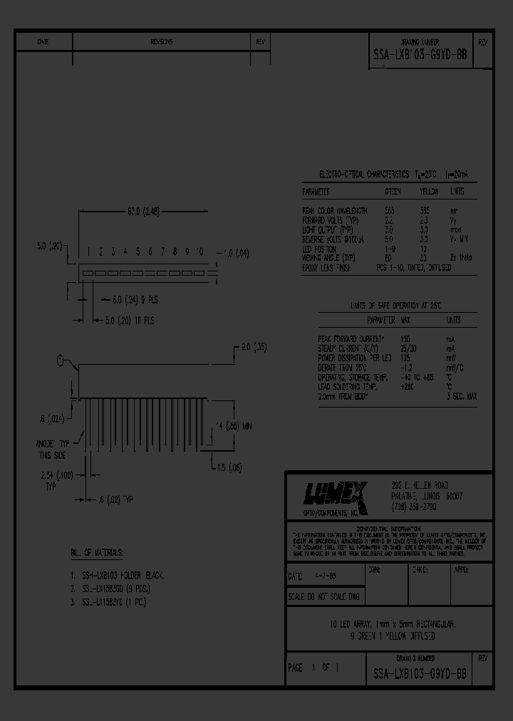 SSA-LXB103-G9YD-BB_8888360.PDF Datasheet