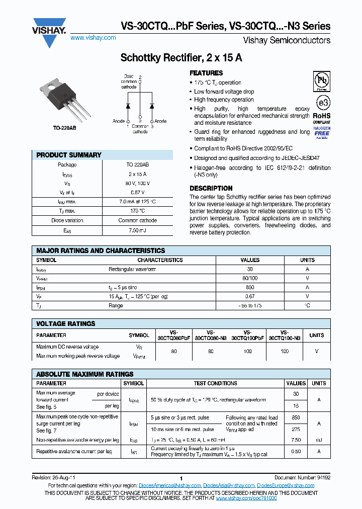 VS-30CTQ100-N3_8894262.PDF Datasheet