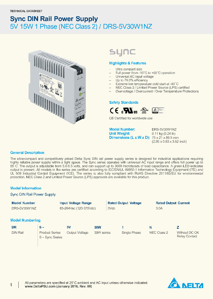 DRS-5V30W1NZ_8895980.PDF Datasheet