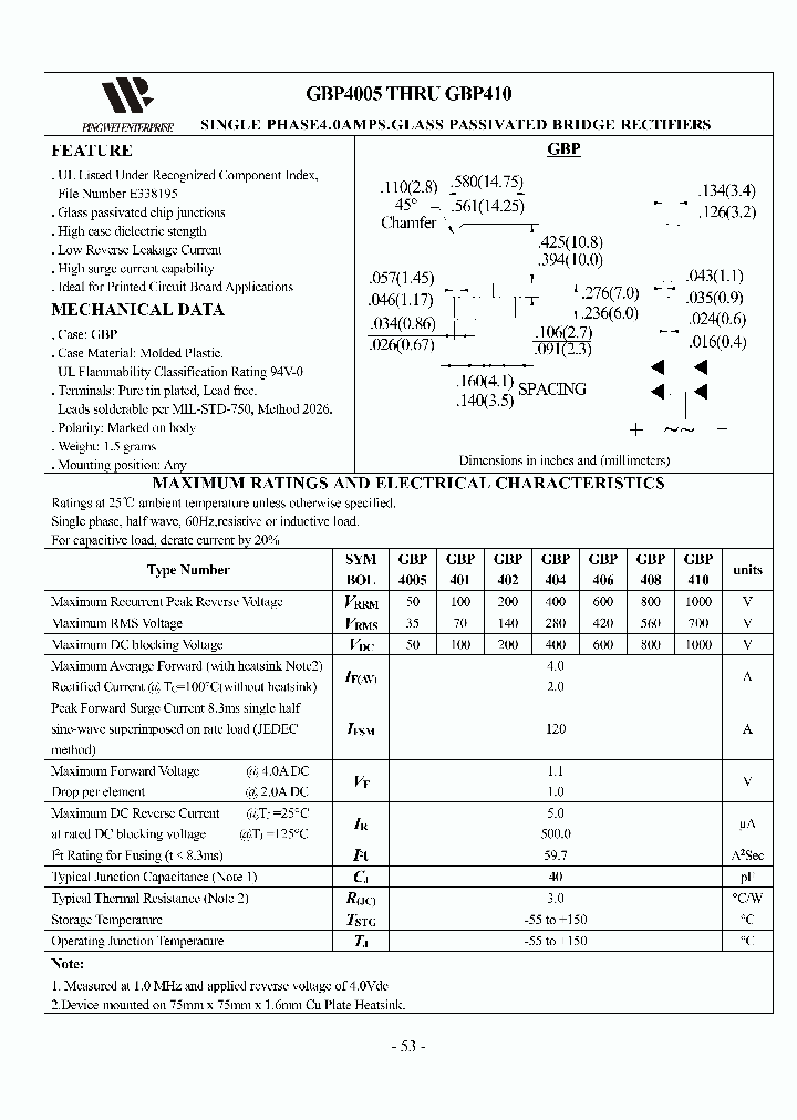 GBP410_8899590.PDF Datasheet