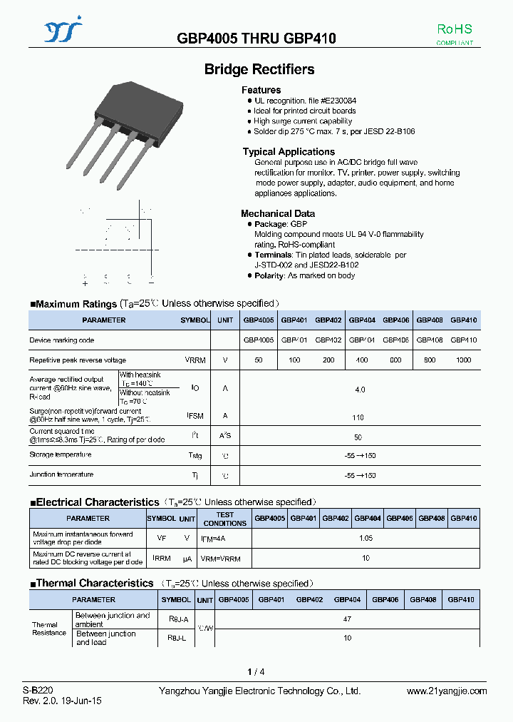 GBP410_8899595.PDF Datasheet