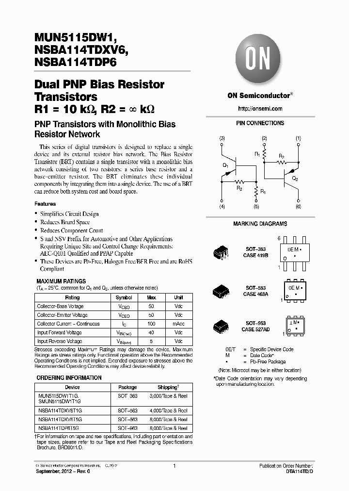 NSBA114TDP6T5G_8902332.PDF Datasheet