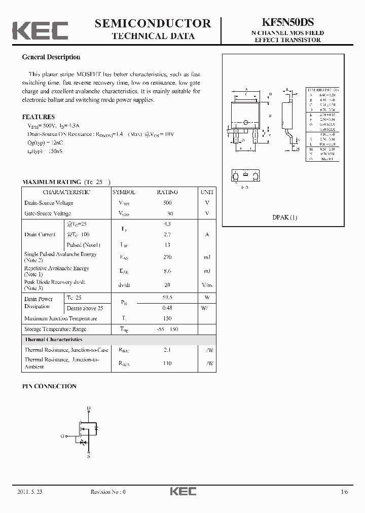 KF5N50DS-15_8906180.PDF Datasheet