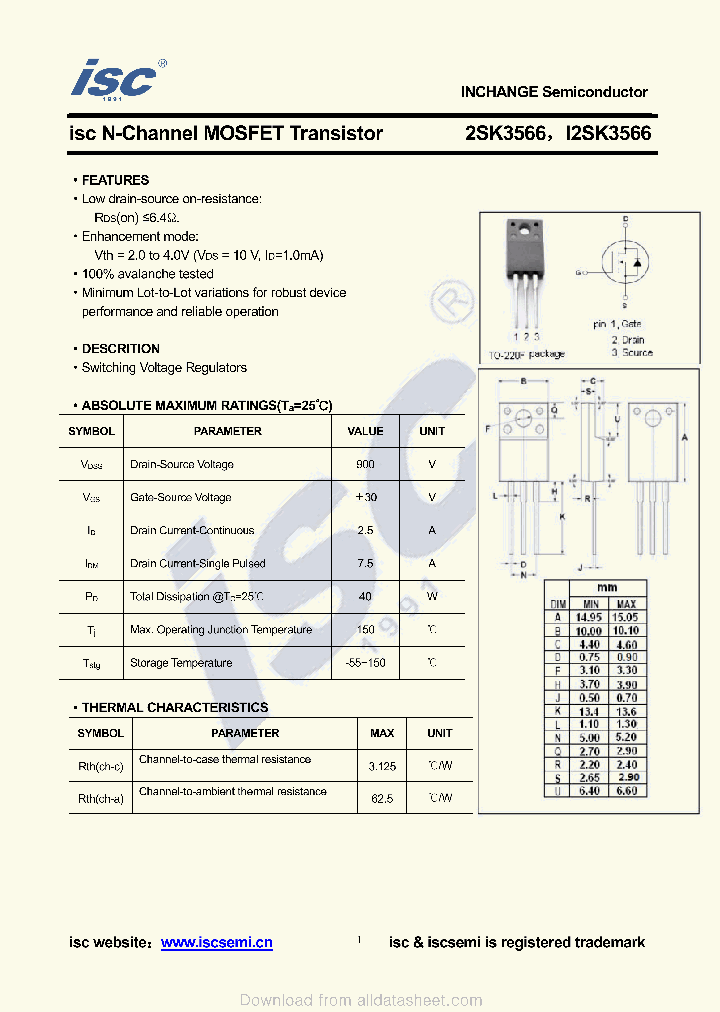 I2SK3566_8908204.PDF Datasheet