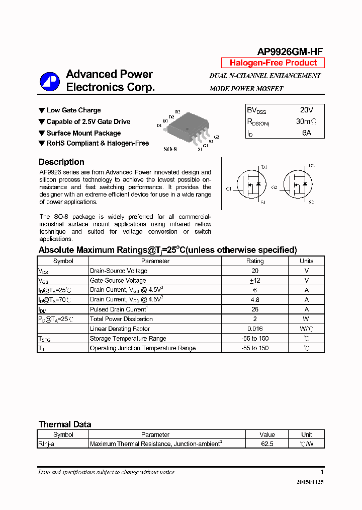 AP9926GM-HF-16_8909565.PDF Datasheet