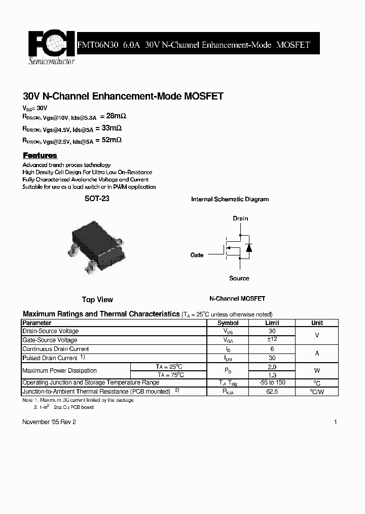 FMT06N30_8910056.PDF Datasheet