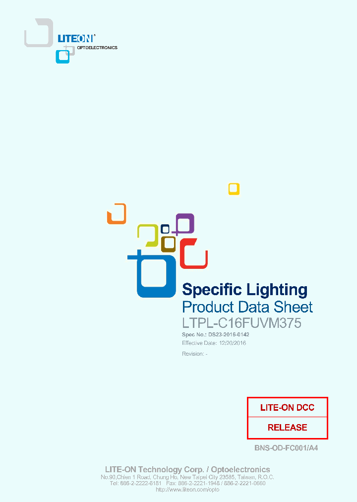 LTPL-C16FUVM375_8910679.PDF Datasheet