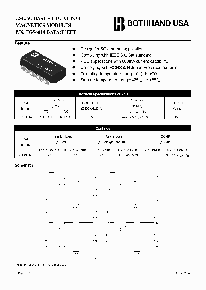 FGS6014_8911829.PDF Datasheet