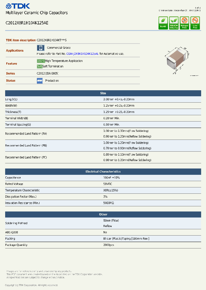 C2012X8R1H104K125AE_8912706.PDF Datasheet