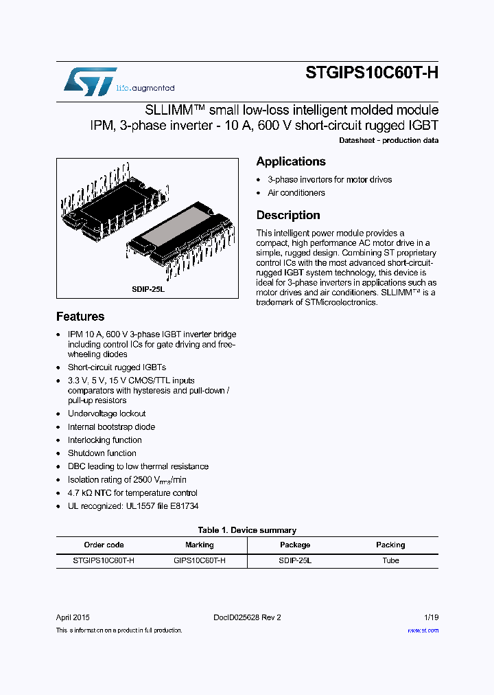STGIPS10C60T-H_8913057.PDF Datasheet