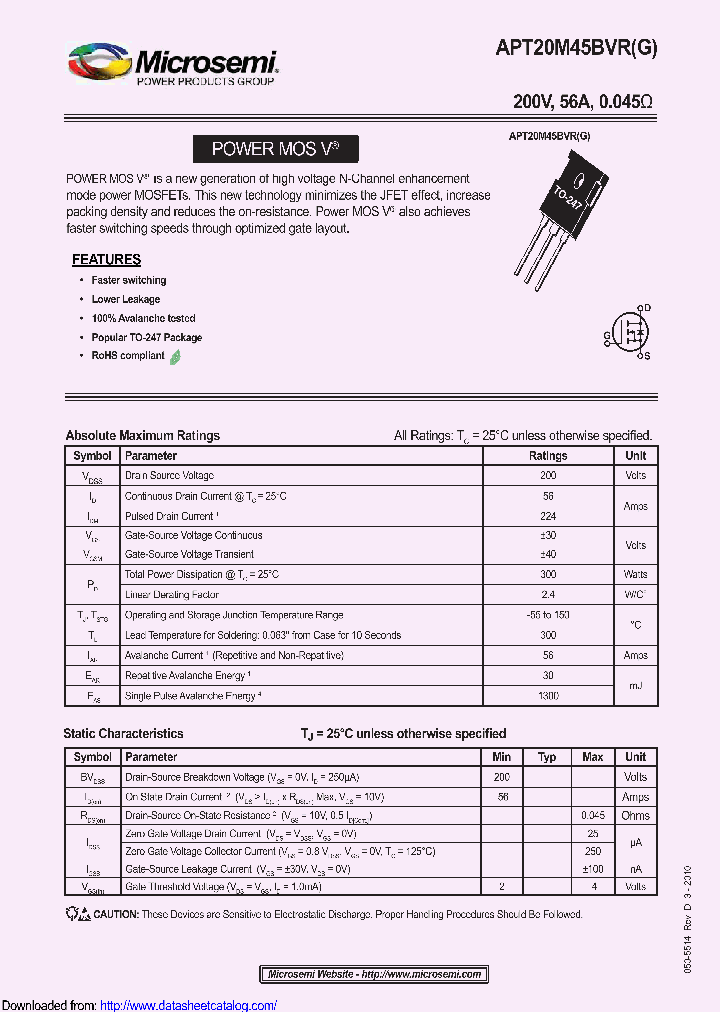 APT20M45BVRG_8916004.PDF Datasheet