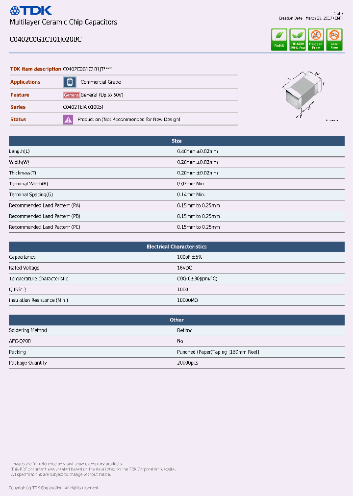 C0402C0G1C101J020BC-17_8917870.PDF Datasheet