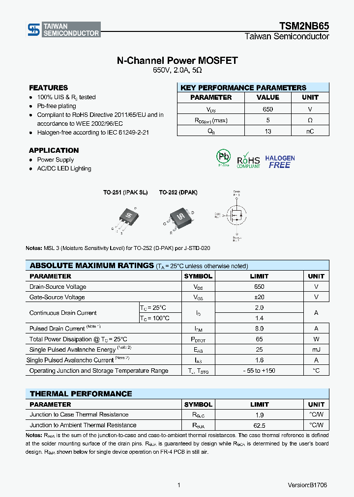 TSM2NB65_8920718.PDF Datasheet