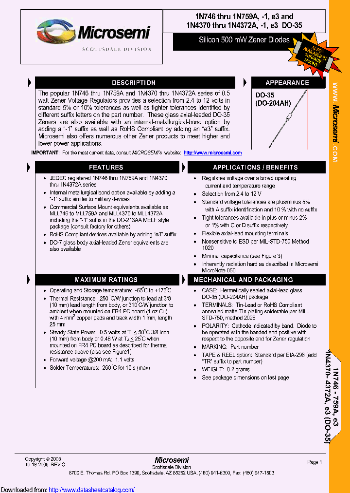 1N750DO-35_8922387.PDF Datasheet