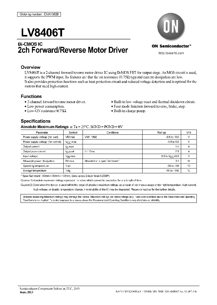 LV8406T_8923695.PDF Datasheet