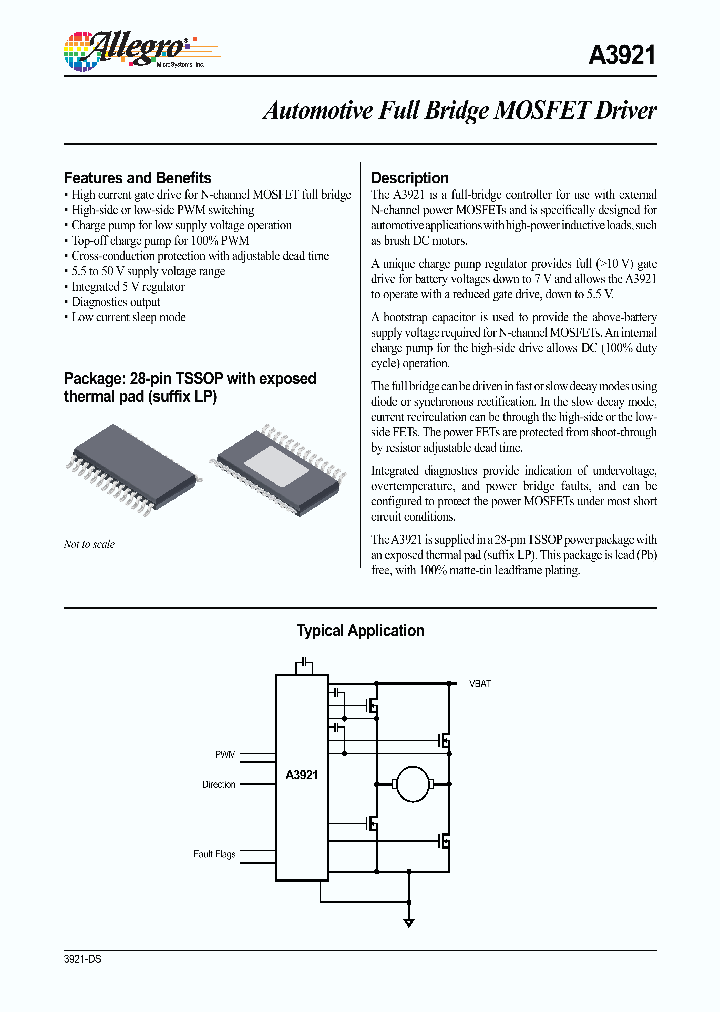 A3921_8928052.PDF Datasheet